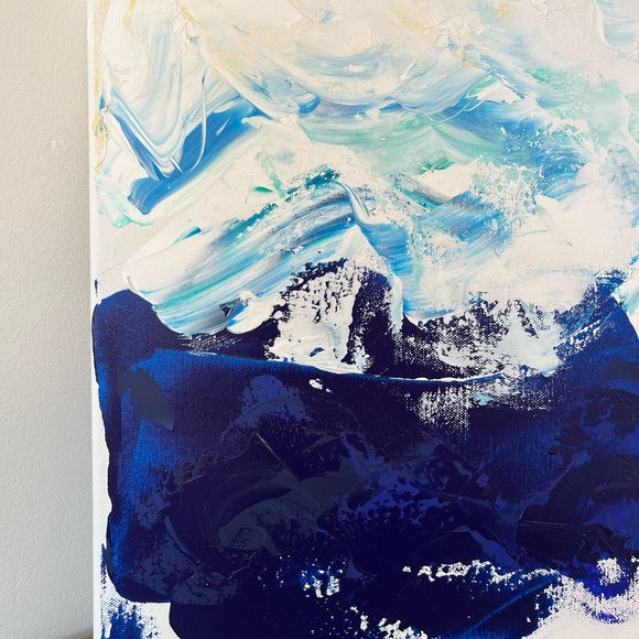 Original acrylic piece - titled Crashing Down - Picture 6 of 10